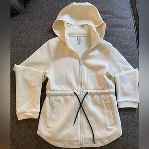 Varley Hooded Zip-up drawstring Jacket